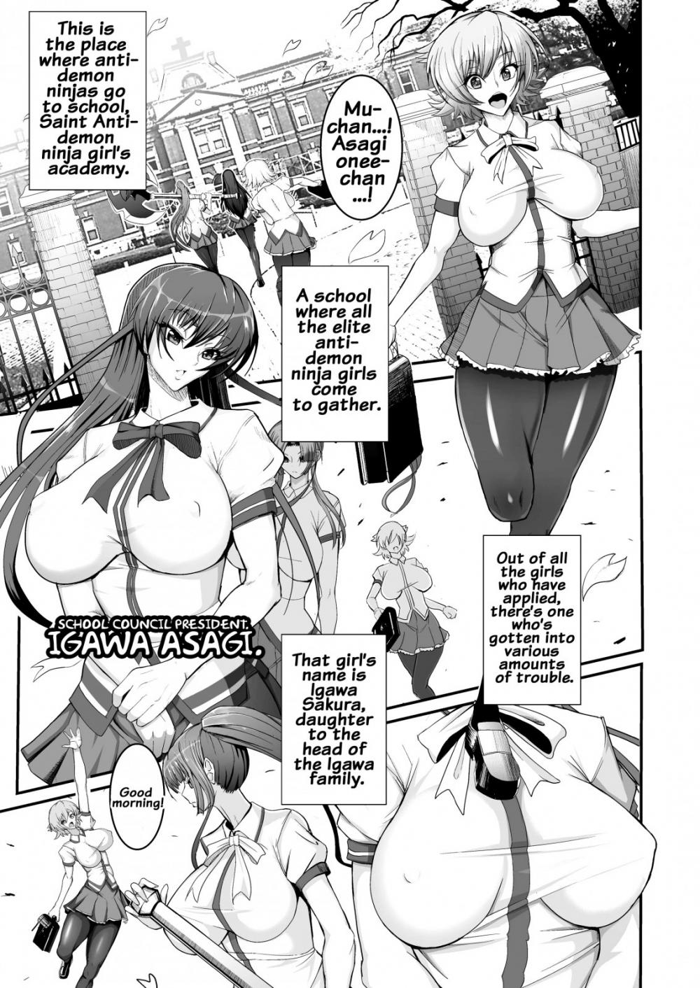 Hentai Manga Comic-Taimanin demo Koi ga Shitai!-Read-2